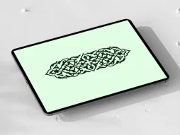 نقوش اسلیمی تذهیب طرح قلمدان