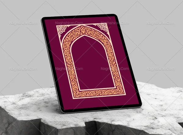 نقوش محراب طرح سنتی
