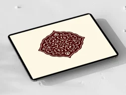 المان و نقوش سنتی ترنج ساده