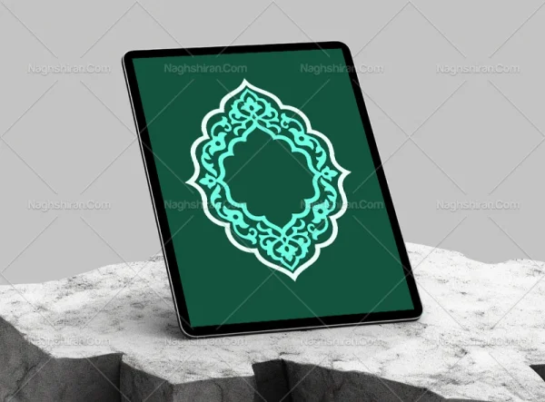 المان ختایی تذهیب طرح حاشیه
