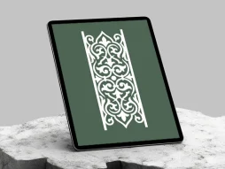 واگیره سفید حاشیه سنتی