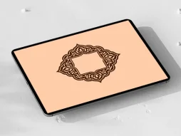 وکتور حاشیه اسلیمی ختایی سنتی