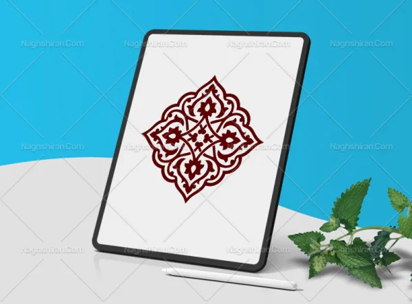 نشان ترنج ختایی اسلیمی