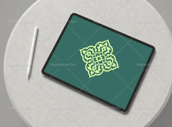 المان و نقوش سنتی طرح نشان