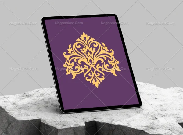 طرح نشان گل و نقوش سنتی