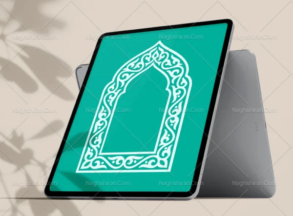 طرح حاشیه محراب نقوش سنتی