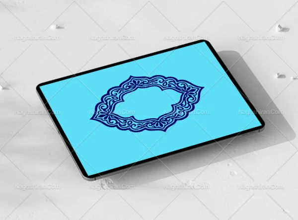 نقوش سنتی حاشیه ترنج