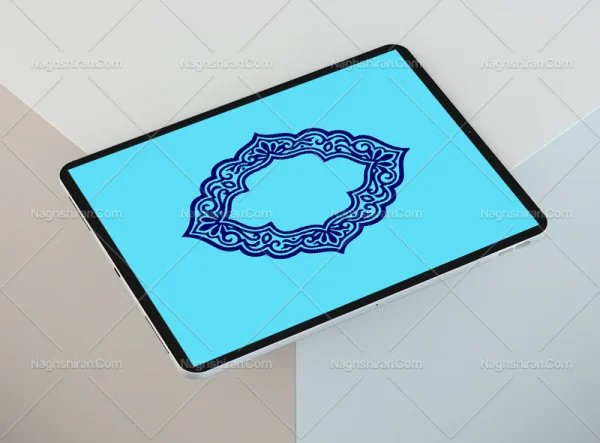 نقوش سنتی حاشیه ترنج
