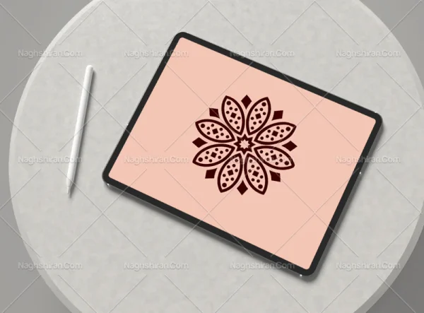 طرح نشان المان ساده سنتی