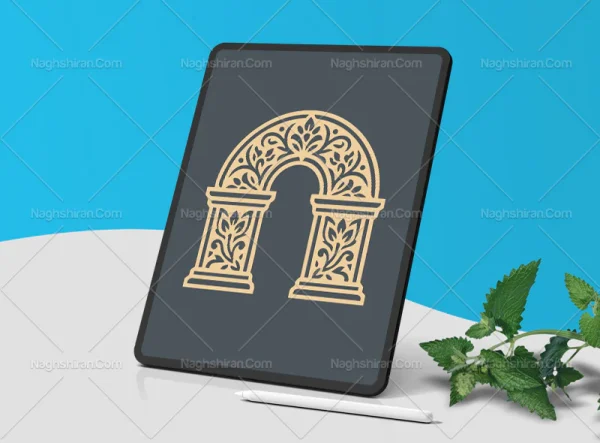 طرح نقوش سنتون سنتی
