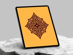 وکتور ترنج ساده نقوش و المان سنتی