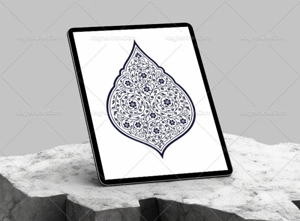 نشان طرح گردش اسپیرال و المان سنتی