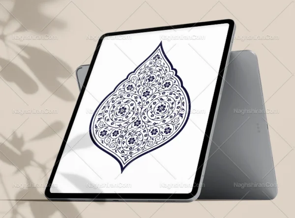 نشان طرح گردش اسپیرال و المان سنتی