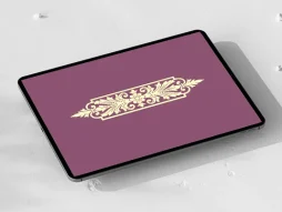 طرح قلمدان نقوش منبت کاری