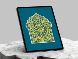 محراب طرح گل و بته سنتی