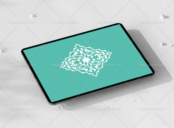 المان نقوش اسلیمی طرح نشان