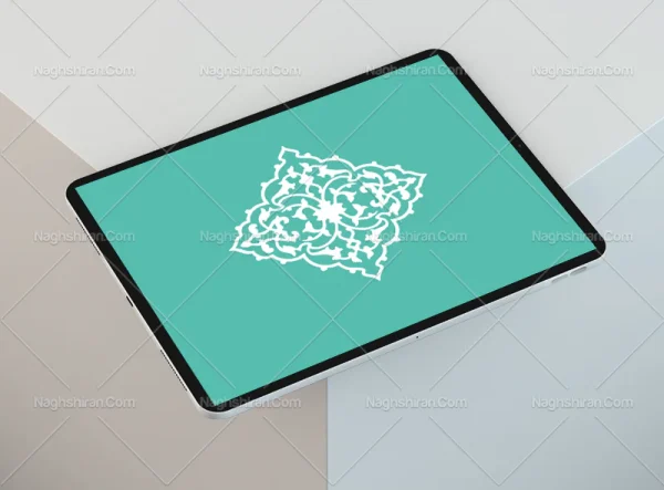 المان نقوش اسلیمی طرح نشان