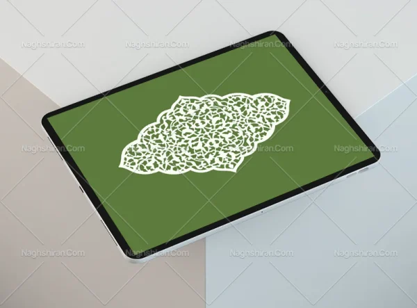 ترنج نقوش اسلیمی تذهیب