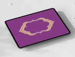 حاشیه ترنج رنگی