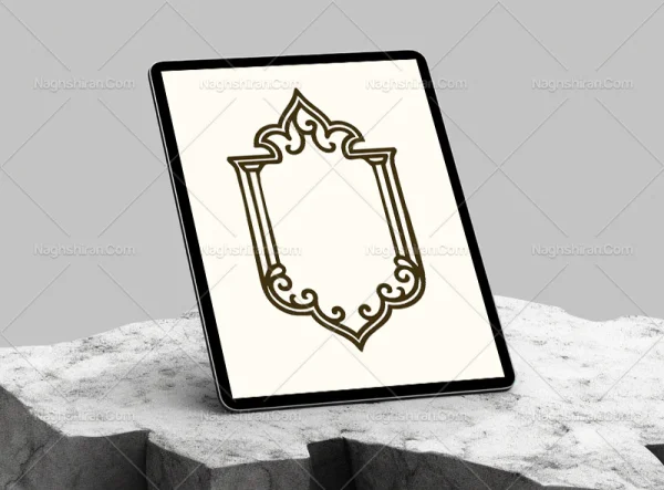 حاشیه و کادر ساده سنتی