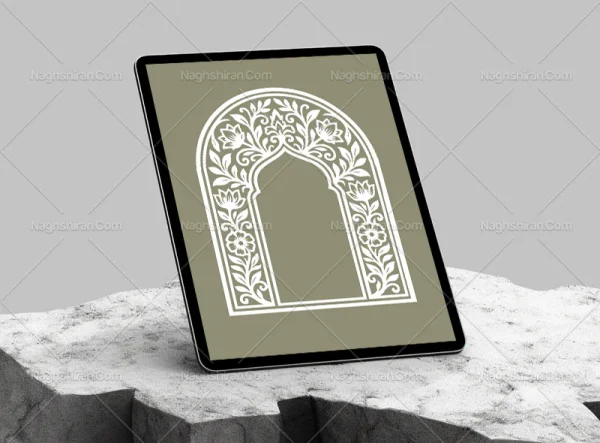 المان و نقوش حاشیه محراب