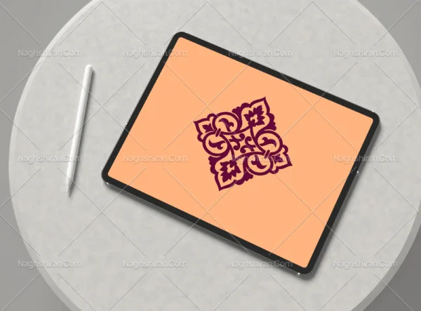 المان و نقوش ساده سنتی