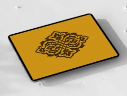 المان و نقوش سنتی طرح ترنج
