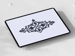 المان و نقوش سنتی طرح نشان ساده