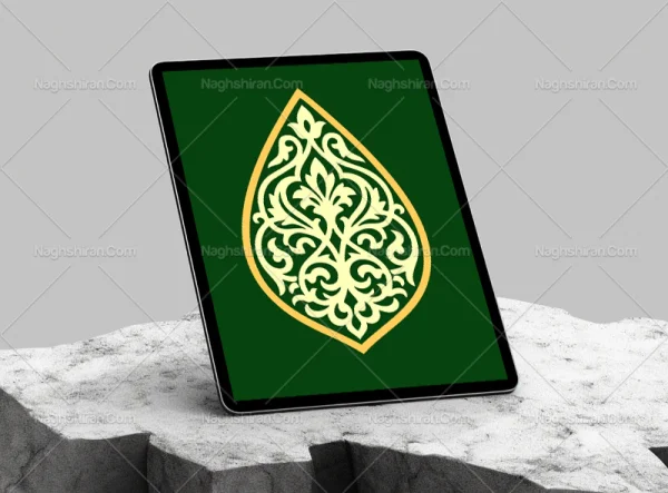المان و نقوش سنتی ساده نشان