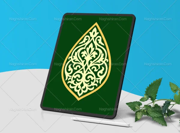 المان و نقوش سنتی ساده نشان