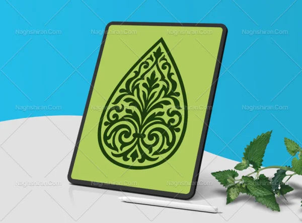 المان و نقوش سنتی سبز نشان