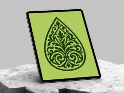 المان و نقوش سنتی سبز نشان