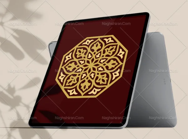 نقوش چند ضلعی هندسی سنتی