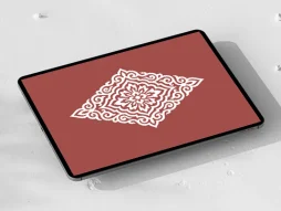 طرح ترنج سفید سنتی