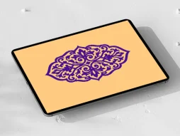 طرح ترنج آبی سنتی
