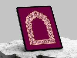 طرح محراب گل و برگ ختایی