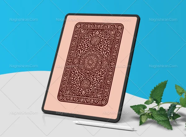 طرح کتیبه تذهیب