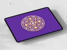 وکتور نشان دایره سنتی رنگی
