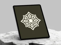نشان سفید ساده سنتی