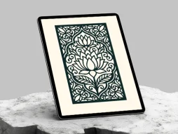 طرح کتیبه نقوش تو خالی سنتی