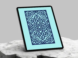 وکتور نقوش سنتی کتیبه