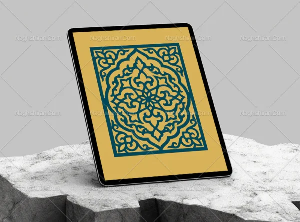 وکتور نقش و نگار موتیف سنتی