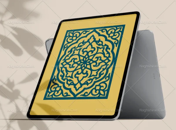 وکتور نقش و نگار موتیف سنتی