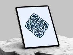نشان طرح ترنج نقوش سنتی