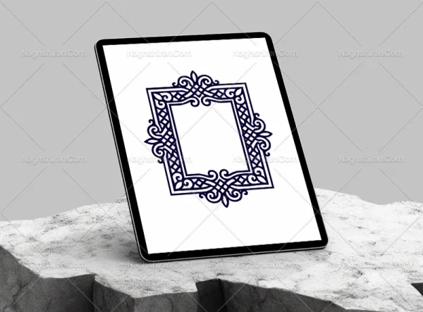 حاشیه نقوش ساده سنتی