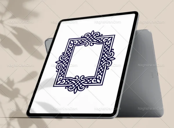 حاشیه نقوش ساده سنتی