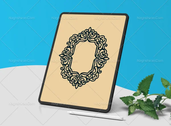 حاشیه نقوش تو خالی سنتی