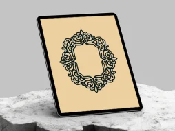 حاشیه نقوش تو خالی سنتی