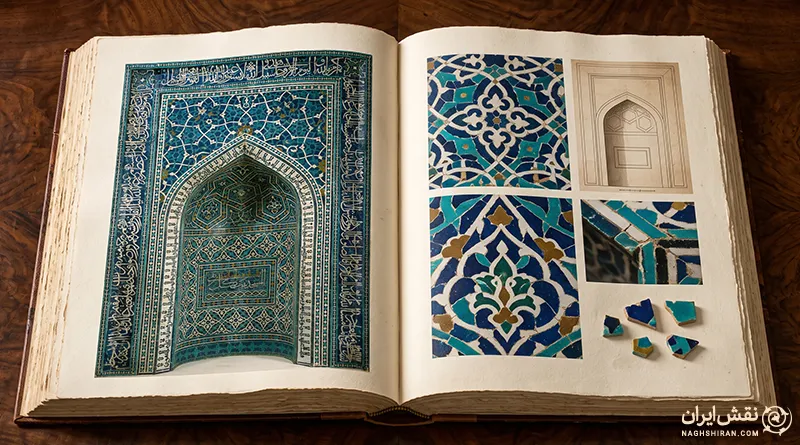محراب مدرسه امامی اصفهان؛ نمونه‌ای شاخص
