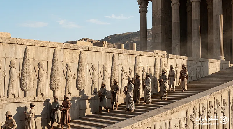 سرو در تخت‌جمشید؛ یک حضور تاریخی مهم